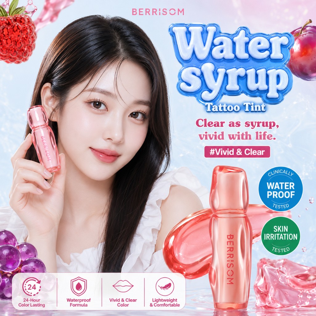 베리썸 워터시럽 타투 틴트